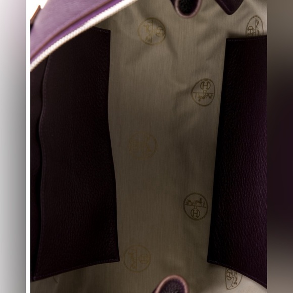 HERMES Leather Shoulder/ HandBag. - Picture 4 of 11